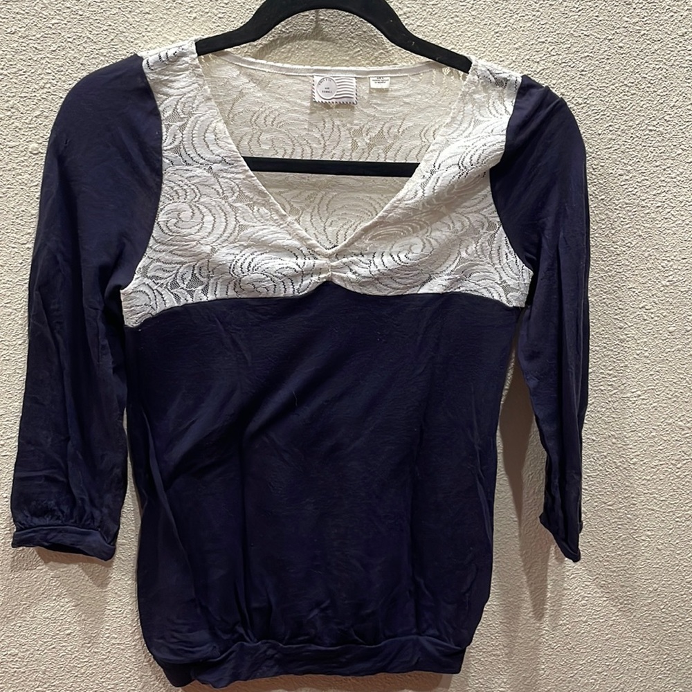 Anthropologie 3/4 top